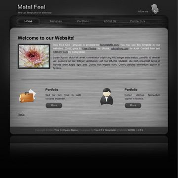 Image for Metal Template on template0.com Image for Metal Template on template0.com