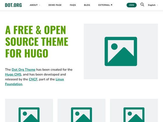 Image for Dot-Org on template0.com