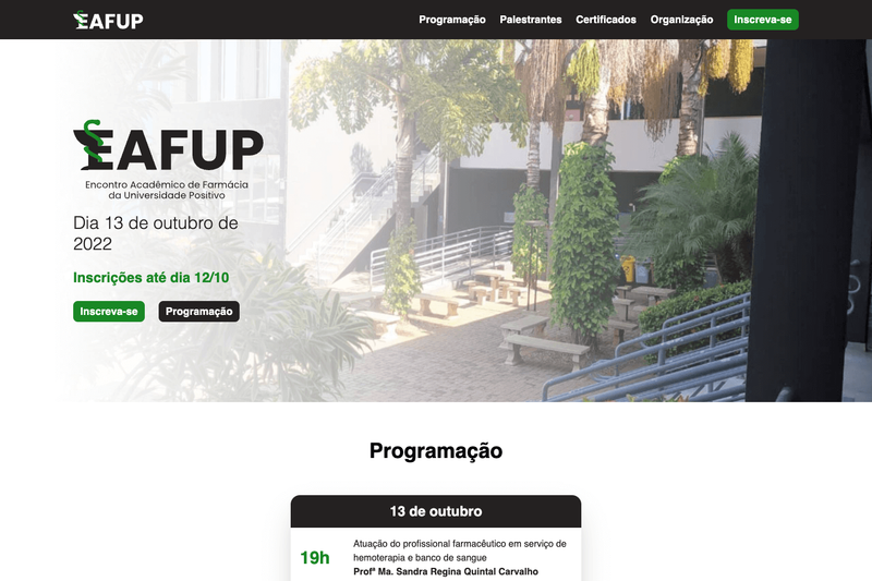 Image for EAFUP Landing Page on template0.com Image for EAFUP Landing Page on template0.com
