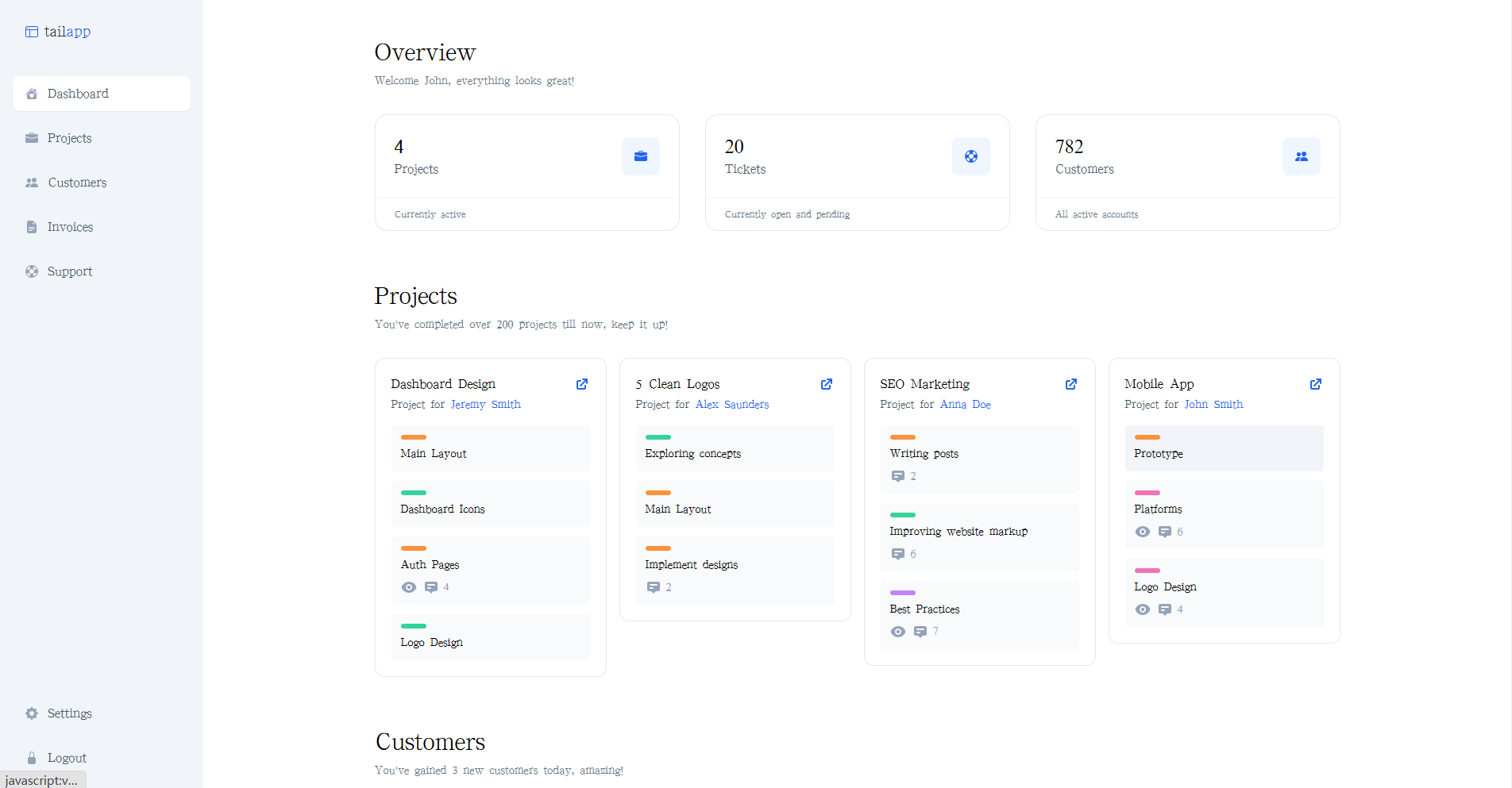 TailApp preview