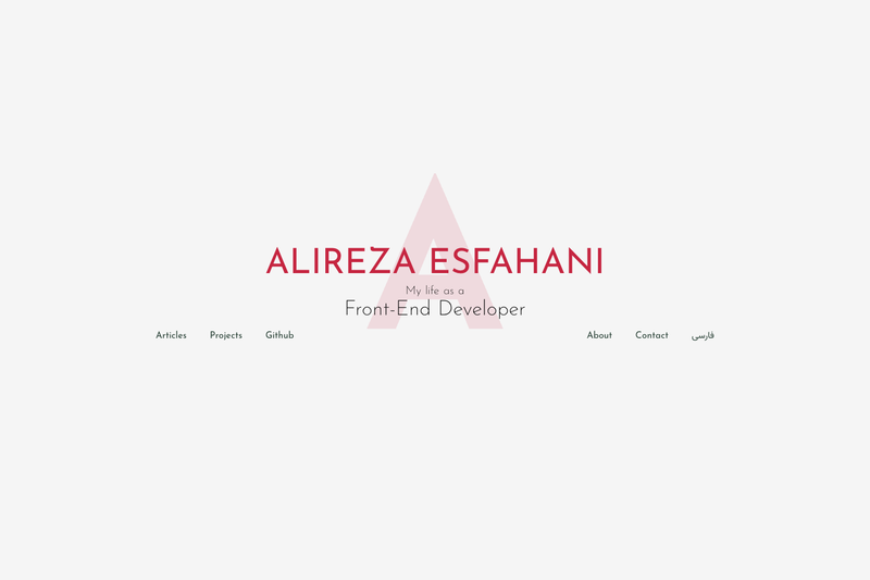 Image for Esfahani Nuxt Theme on template0.com