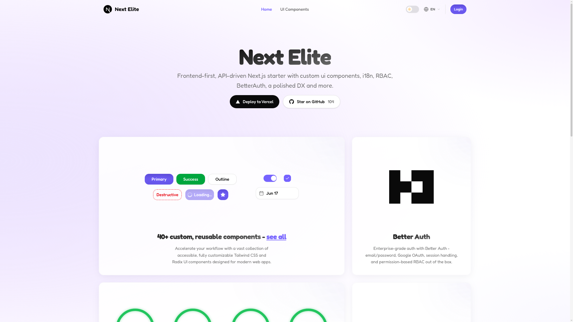 Next Elite preview