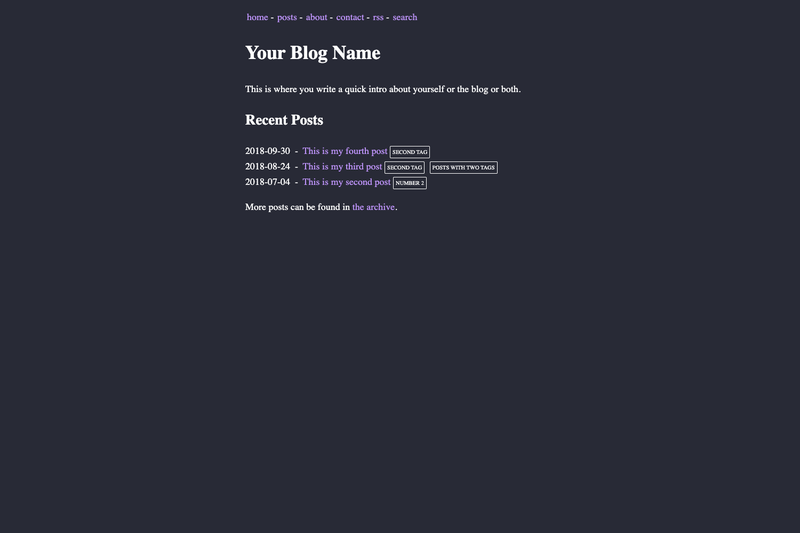 Image for Minimal Developer on template0.com Image for Minimal Developer on template0.com