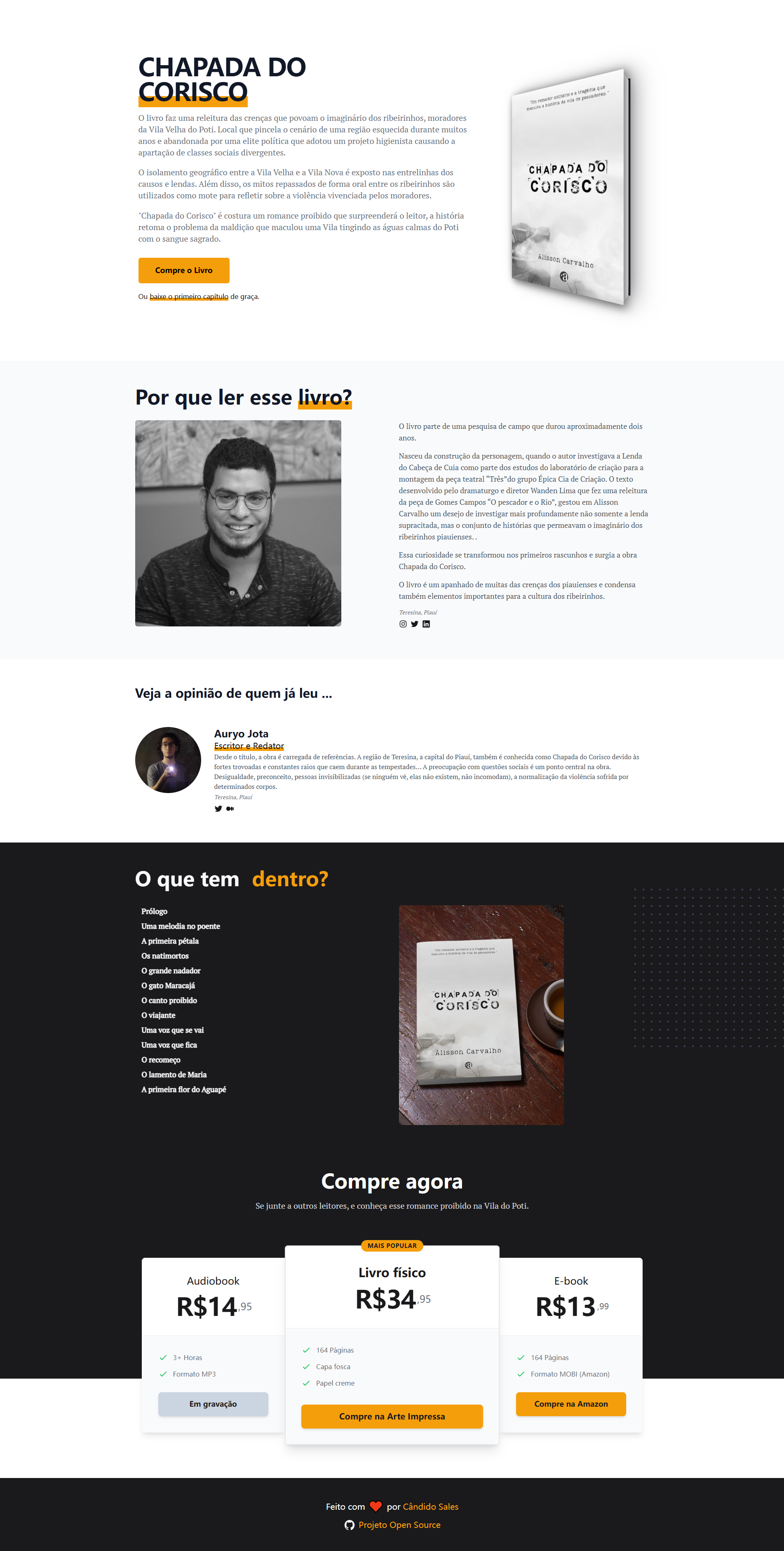 Image for Landing Page Book(landing page astro template) on template0.com