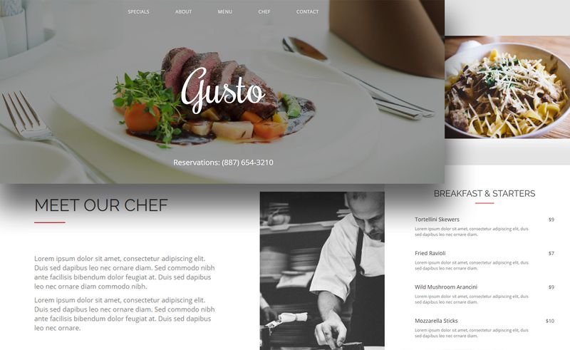Image for Gusto on template0.com