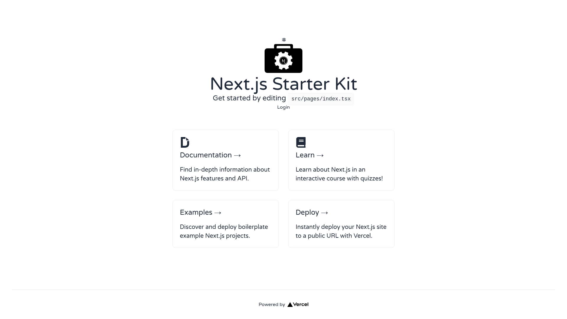screenshot of Havyt Next on template0.com