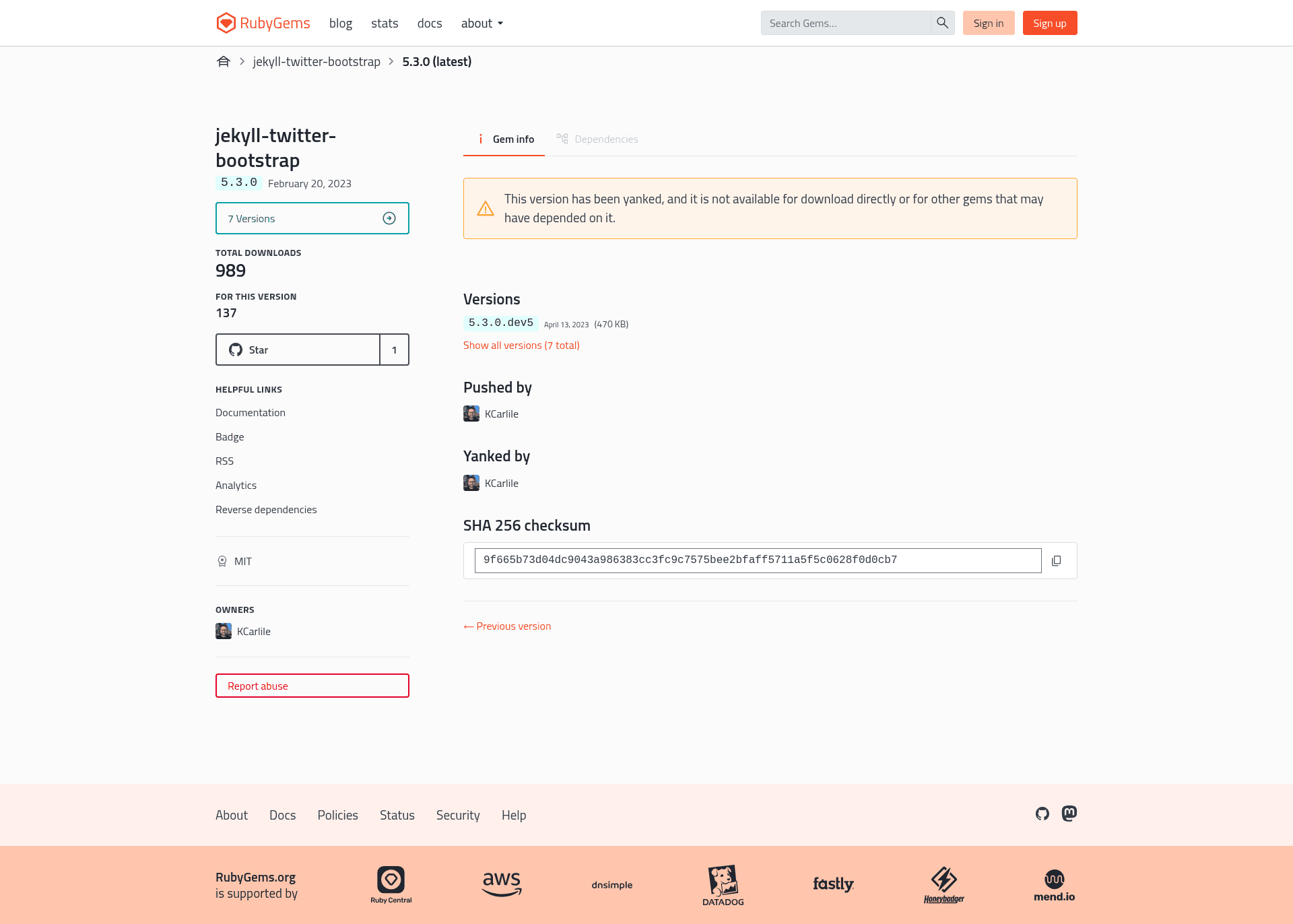 screenshot of Jekyll Twitter Bootstrap on template0.com