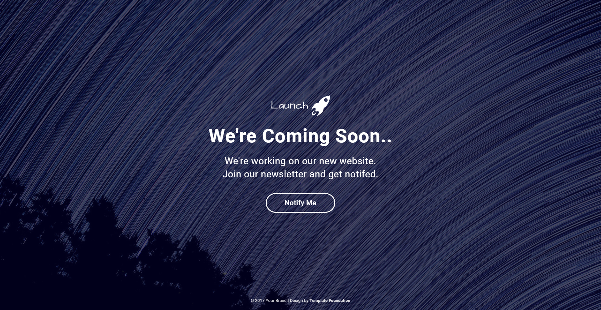 Image for Launch(coming soon html template) on template0.com