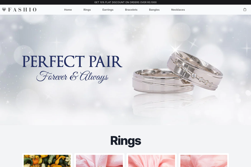Image for Fashio Ecommerce Store NextJS on template0.com