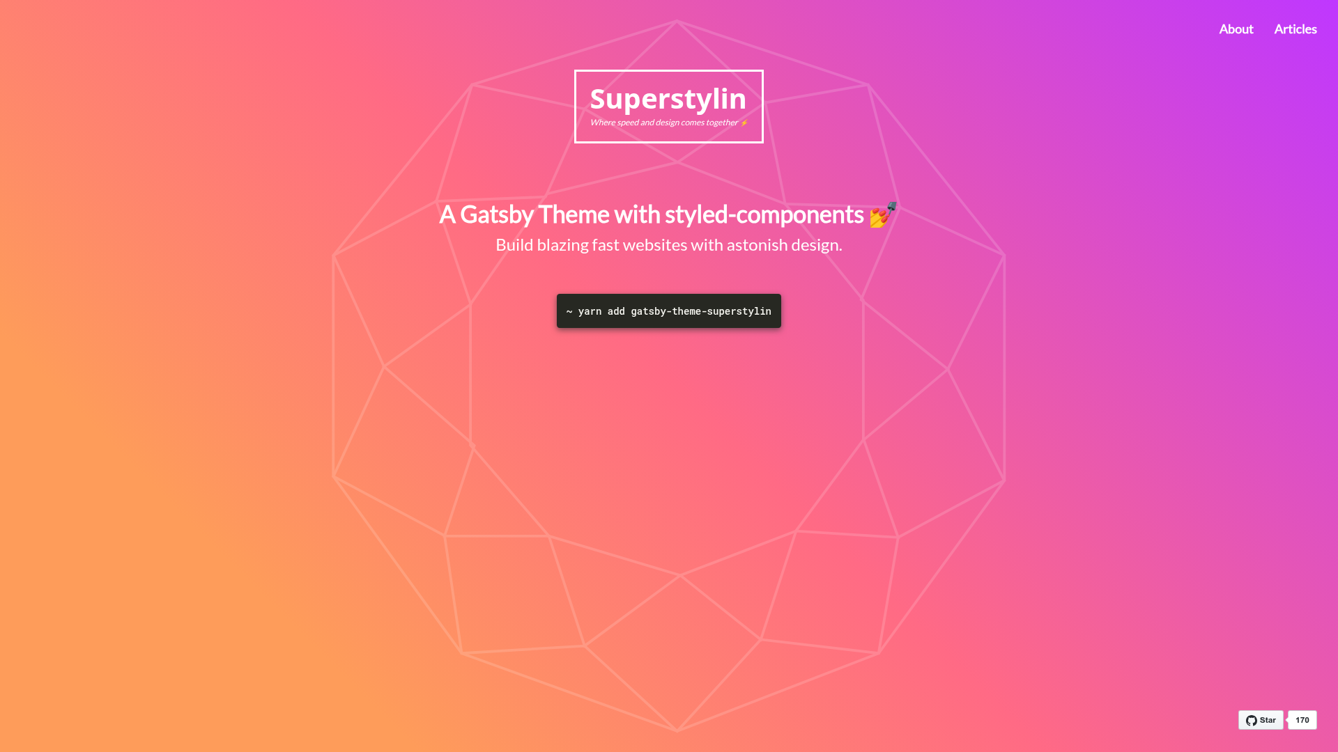 screenshot of Superstylin Theme on template0.com