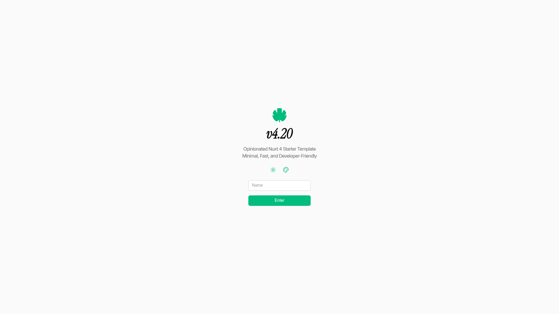screenshot of v4.20 on template0.com