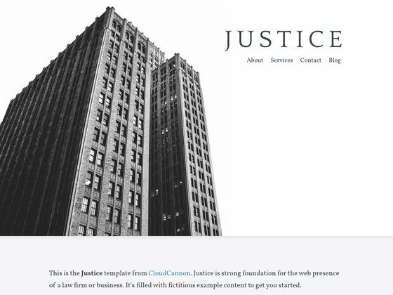 Image for Justice on template0.com Image for Justice on template0.com
