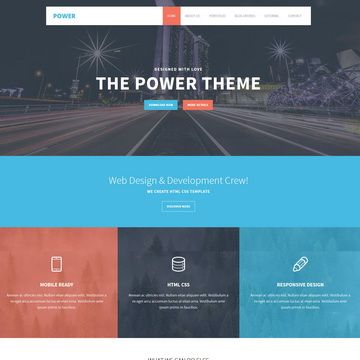 Image for Power Template on template0.com Image for Power Template on template0.com