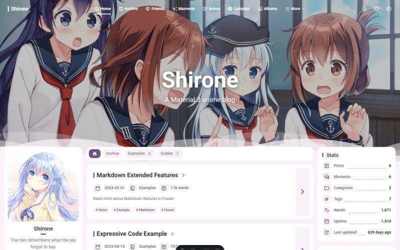 Image for Shirone on template0.com