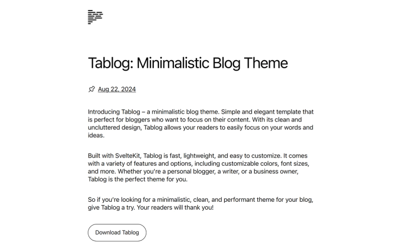 Image for tablog-svelte on template0.com Image for tablog-svelte on template0.com
