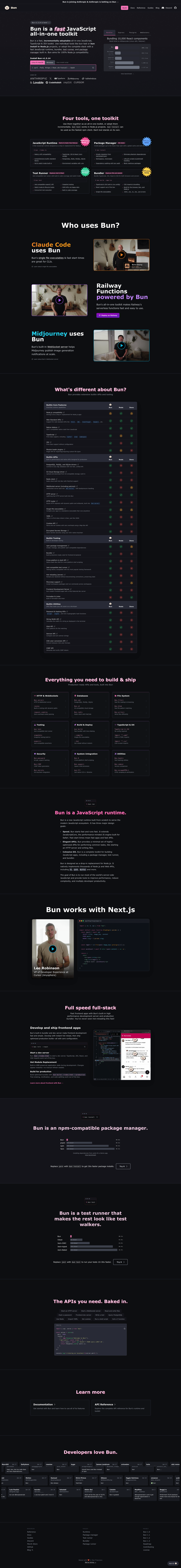 screenshot of Relibun on template0.com