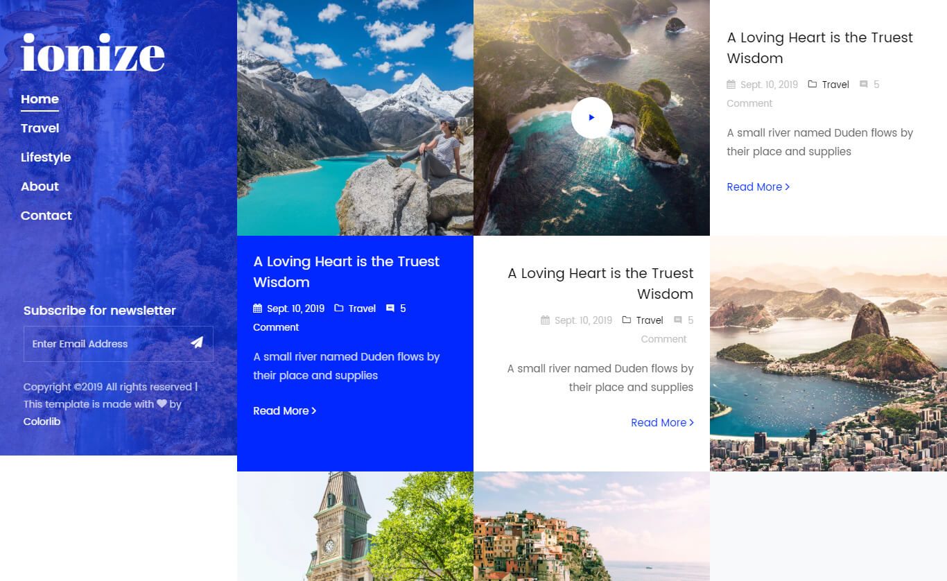 Ionize preview