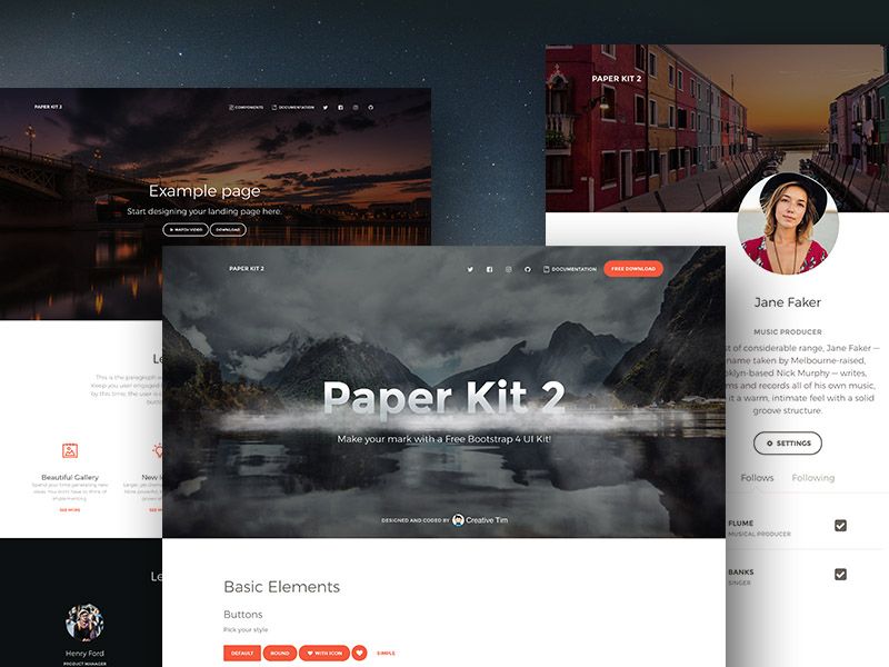 Image for Paper Kit 2 on template0.com