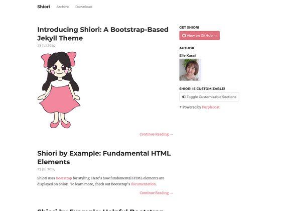 Image for Shiori on template0.com Image for Shiori on template0.com