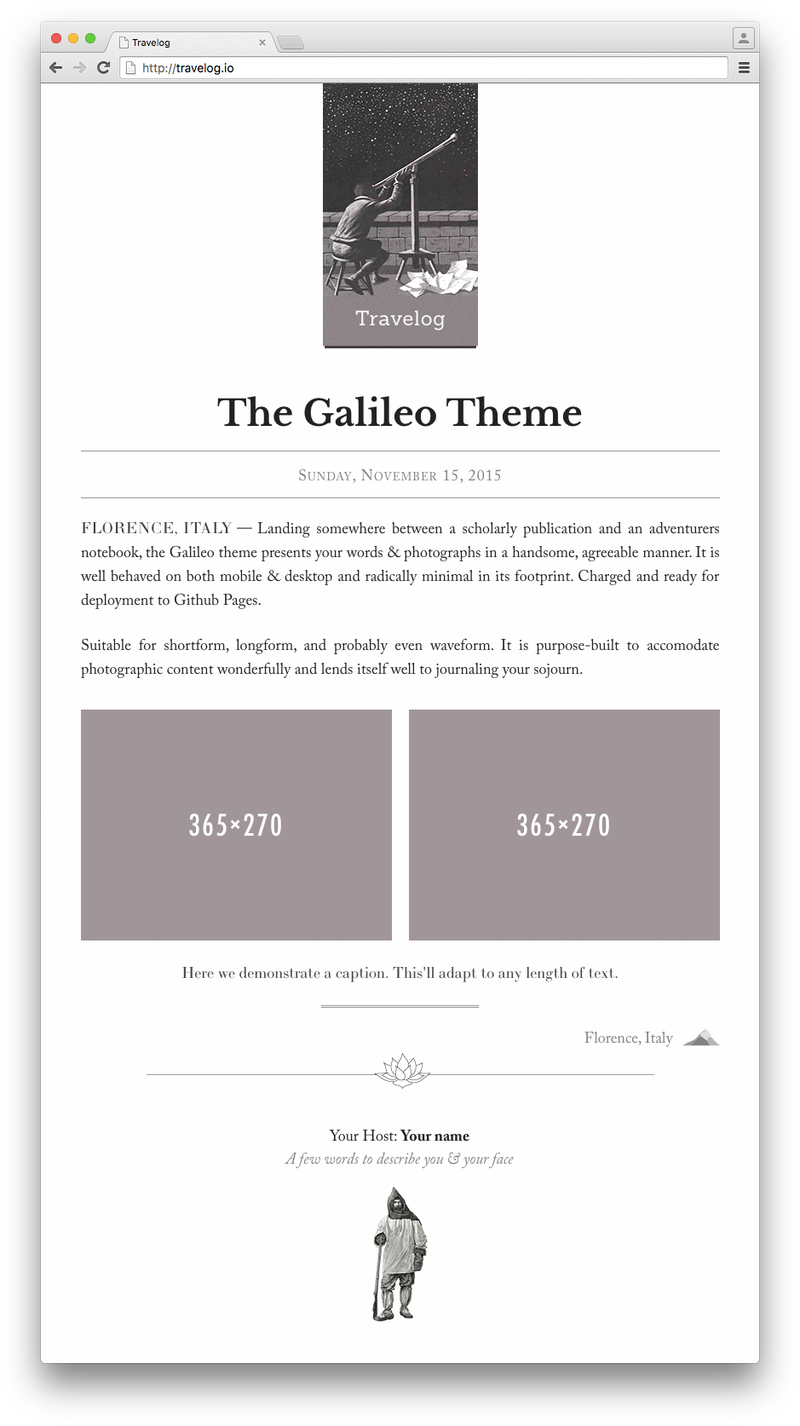 Image for Galileo Theme on template0.com Image for Galileo Theme on template0.com
