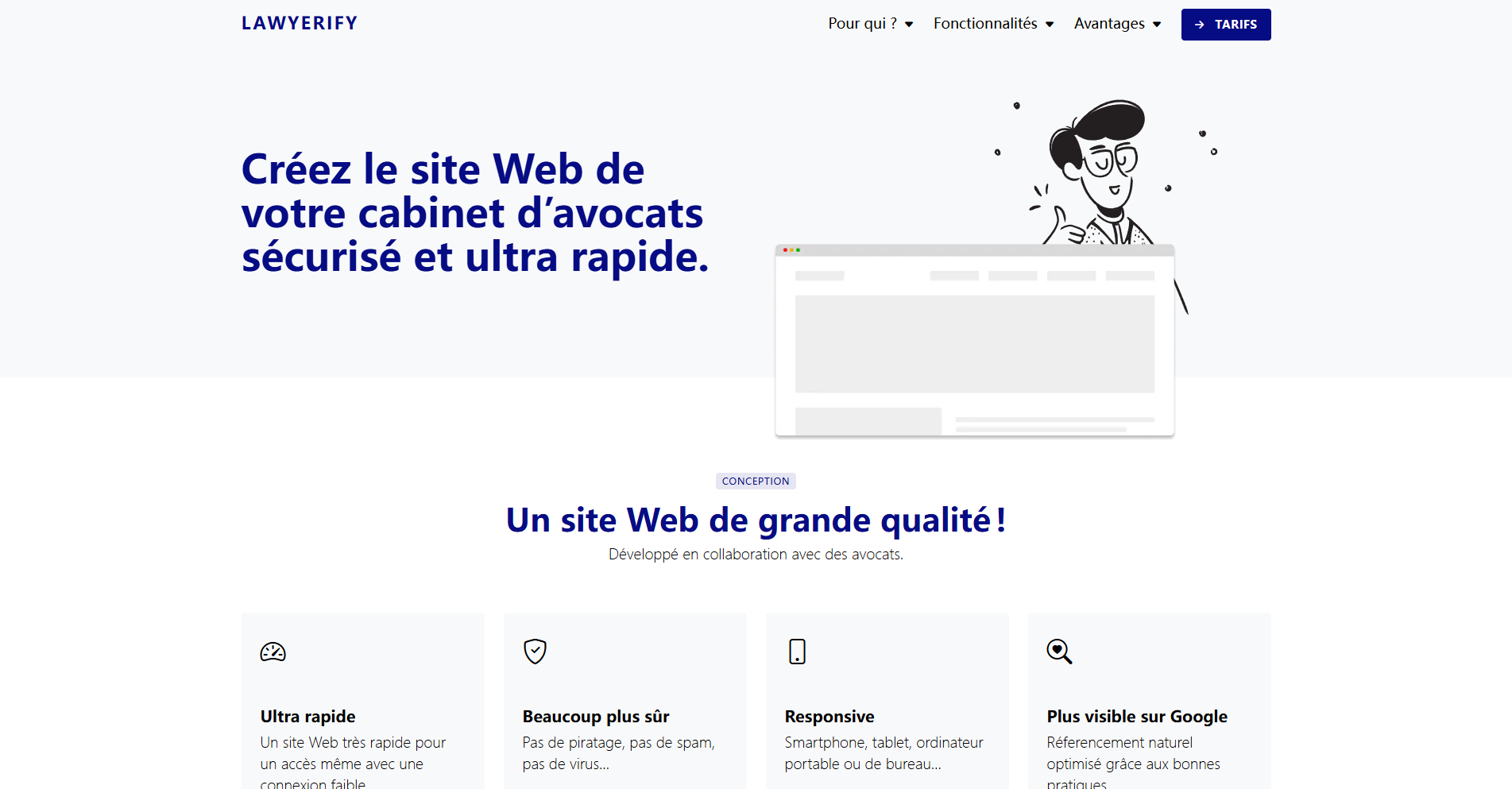 Lawyerify Template preview