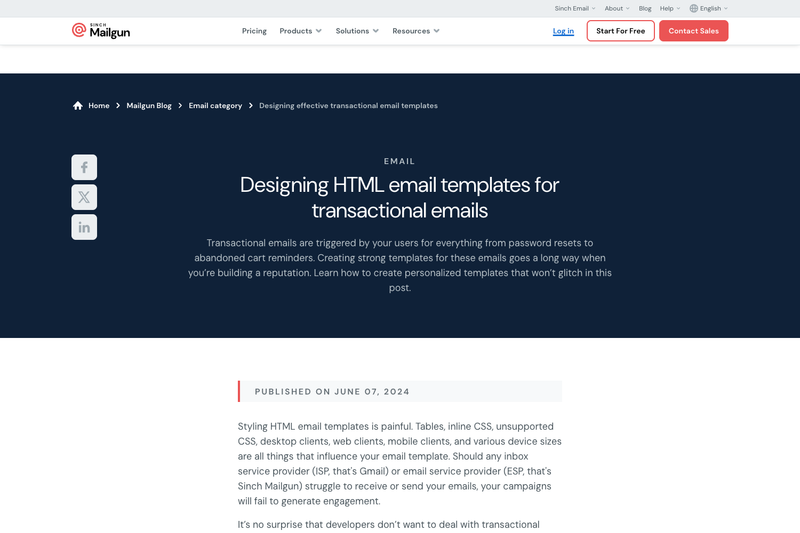 Image for Transactional Email Templates on template0.com Image for Transactional Email Templates on template0.com