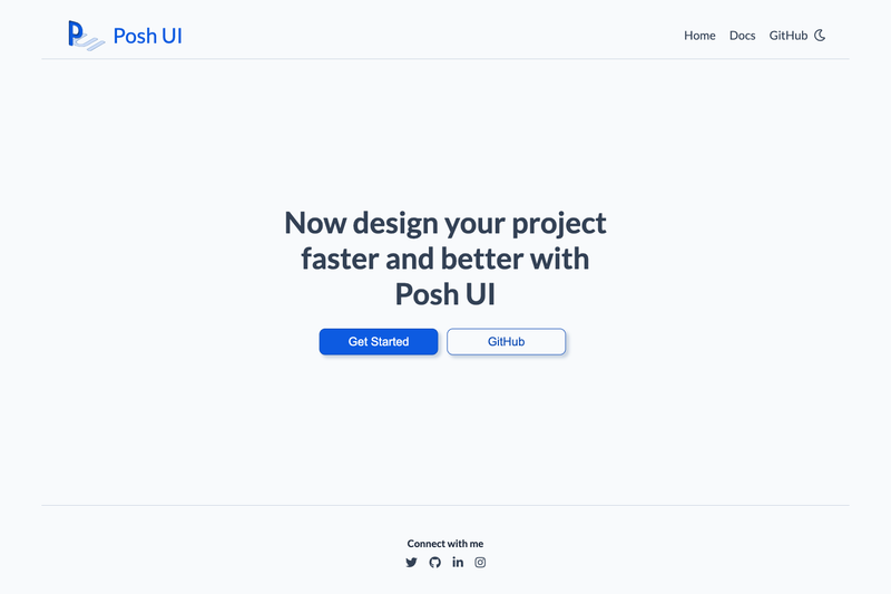 Image for Posh UI on template0.com Image for Posh UI on template0.com