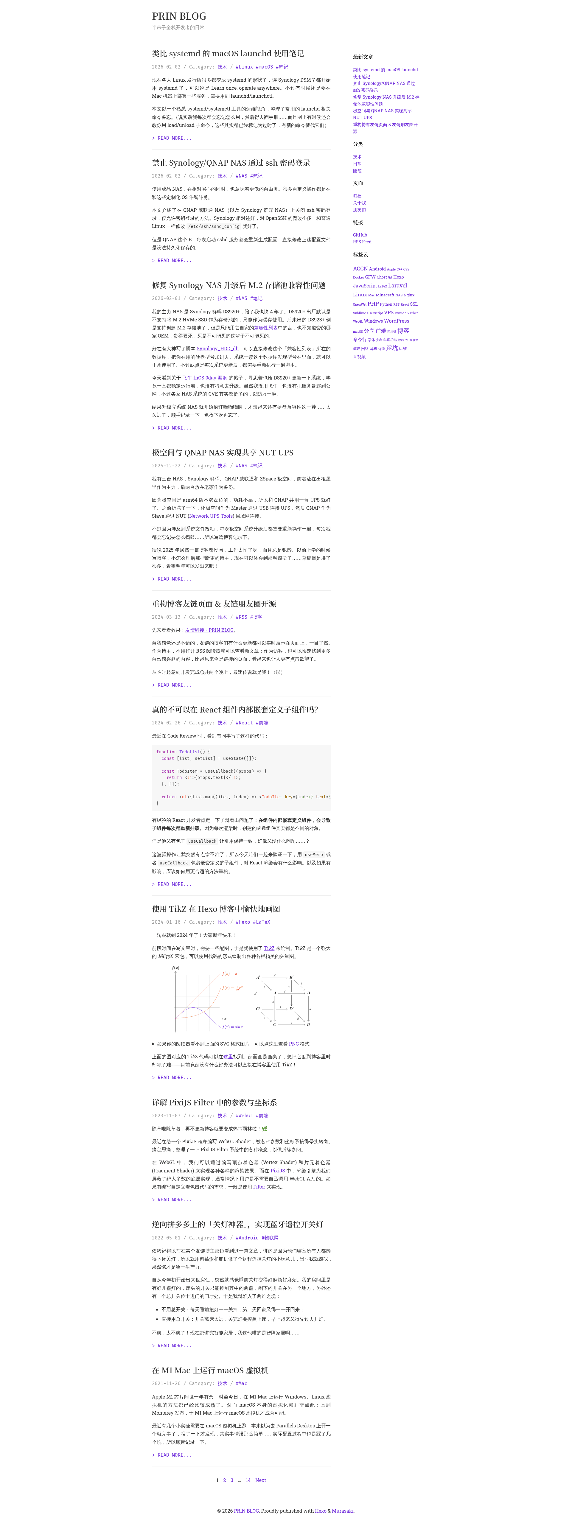 screenshot of Murasaki on template0.com
