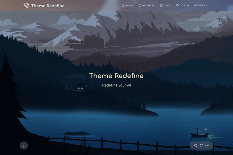 Image for Hexo Theme Redefine on template0.com Image for Hexo Theme Redefine on template0.com
