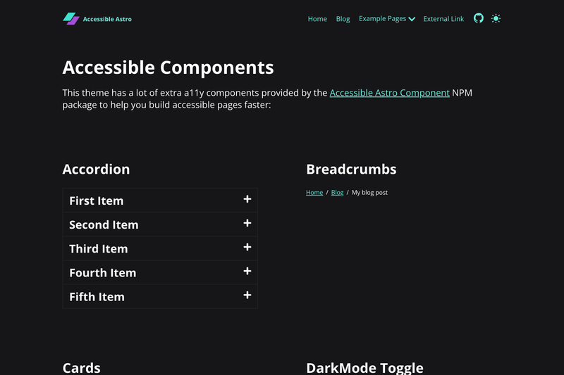 Image for Accessible Astro Components on template0.com Image for Accessible Astro Components on template0.com