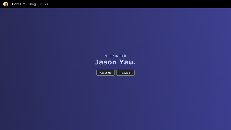 Image for jasonpyau.com on template0.com