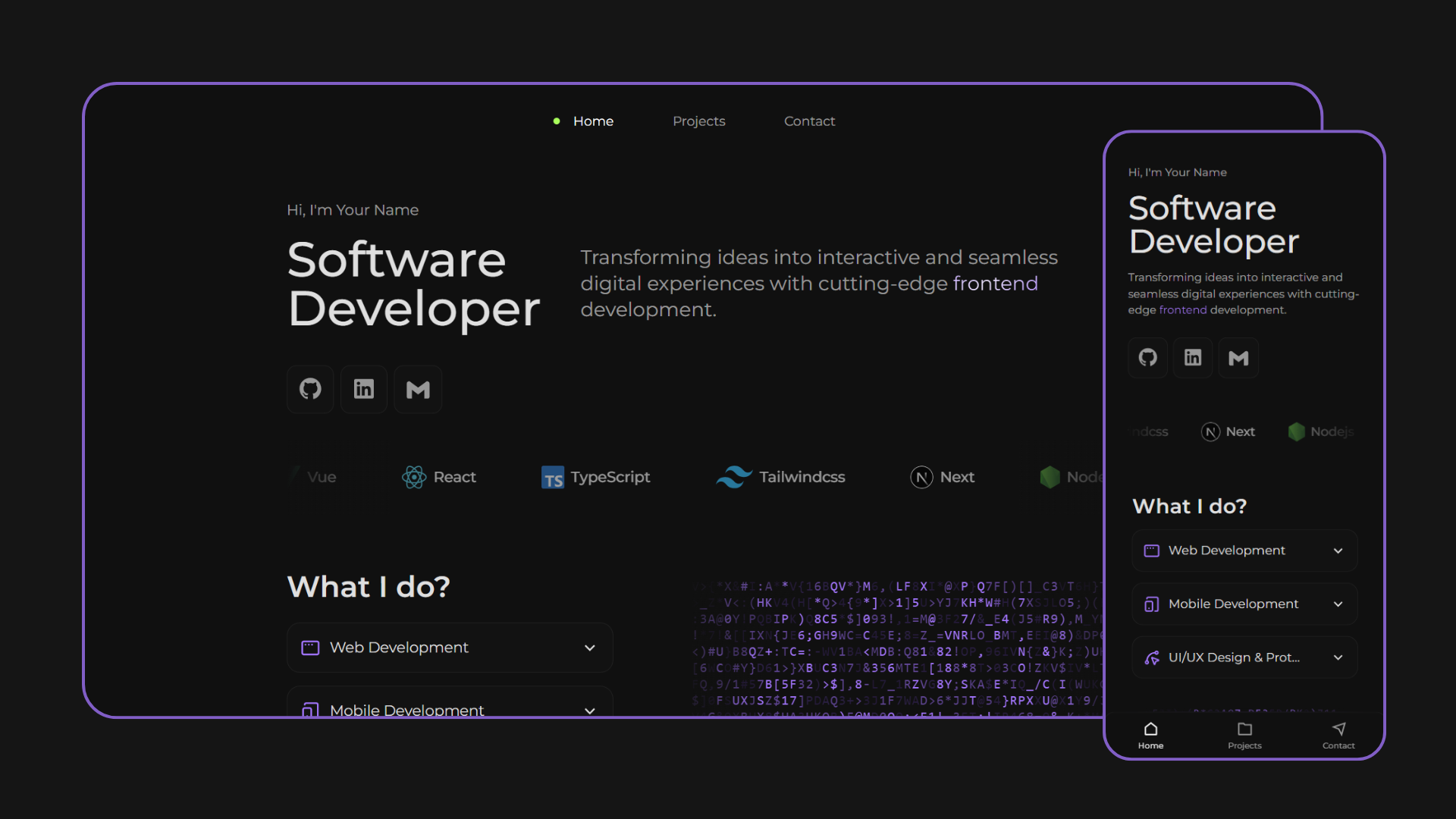 Dark Minimal preview