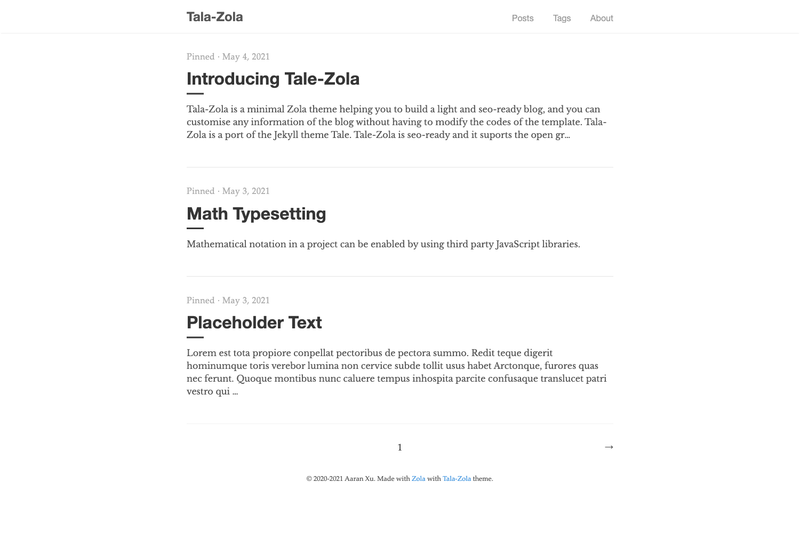 Image for Tale-Zola on template0.com Image for Tale-Zola on template0.com