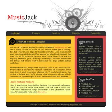 Image for Music Jack on template0.com Image for Music Jack on template0.com