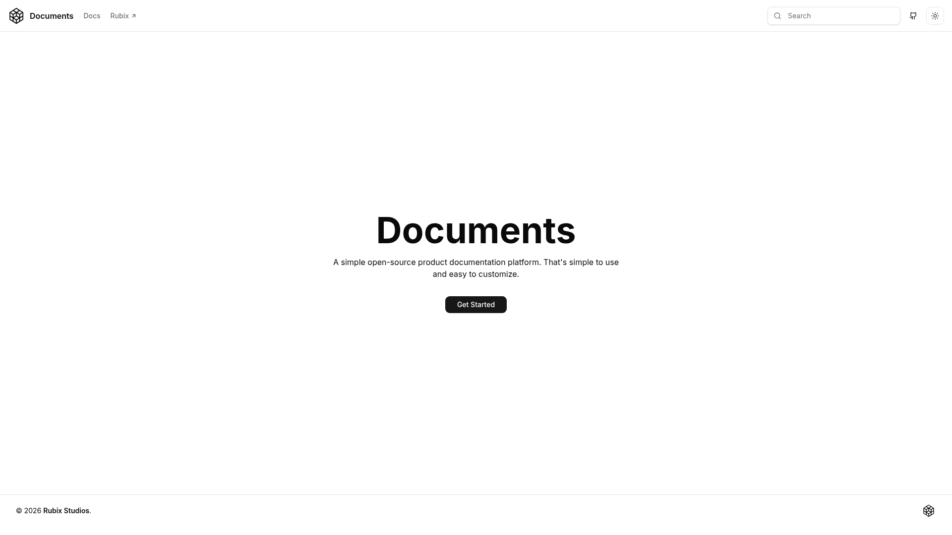 screenshot of Documents on template0.com