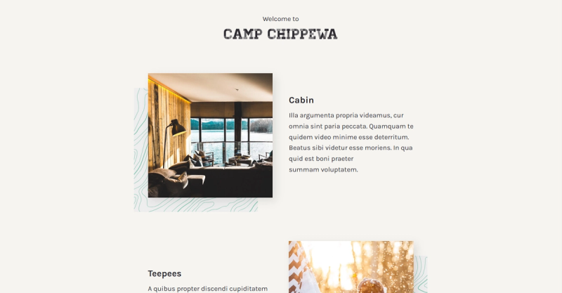 Image for Chippewa(hospitality html template) on template0.com