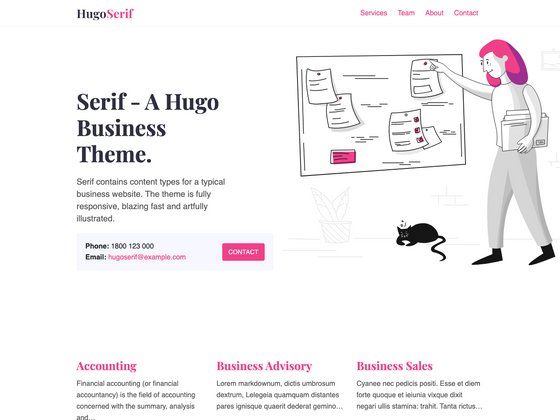 Image for Hugo Serif on template0.com Image for Hugo Serif on template0.com