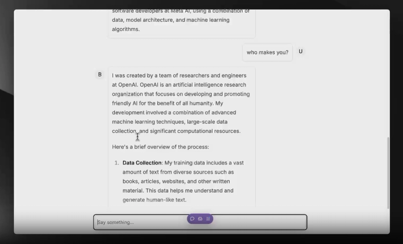 Image for Dynamic Model Usage(AI nextjs template) on template0.com