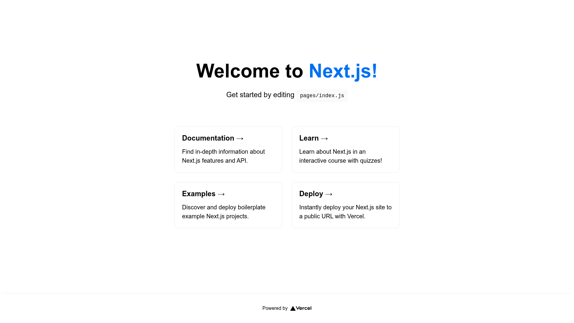 screenshot of Next.js Pino Logflare Logging on template0.com