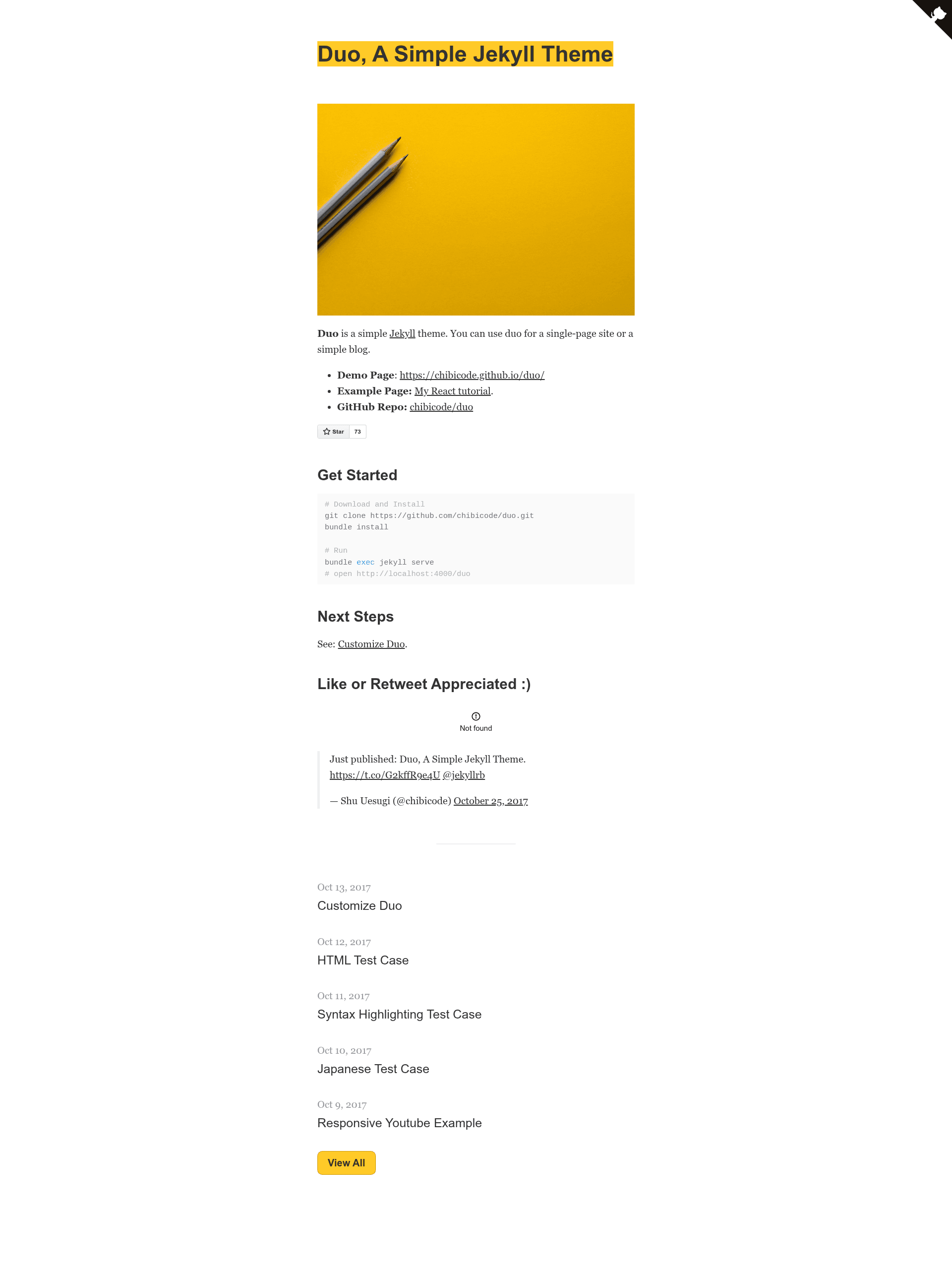 screenshot of Duo on template0.com