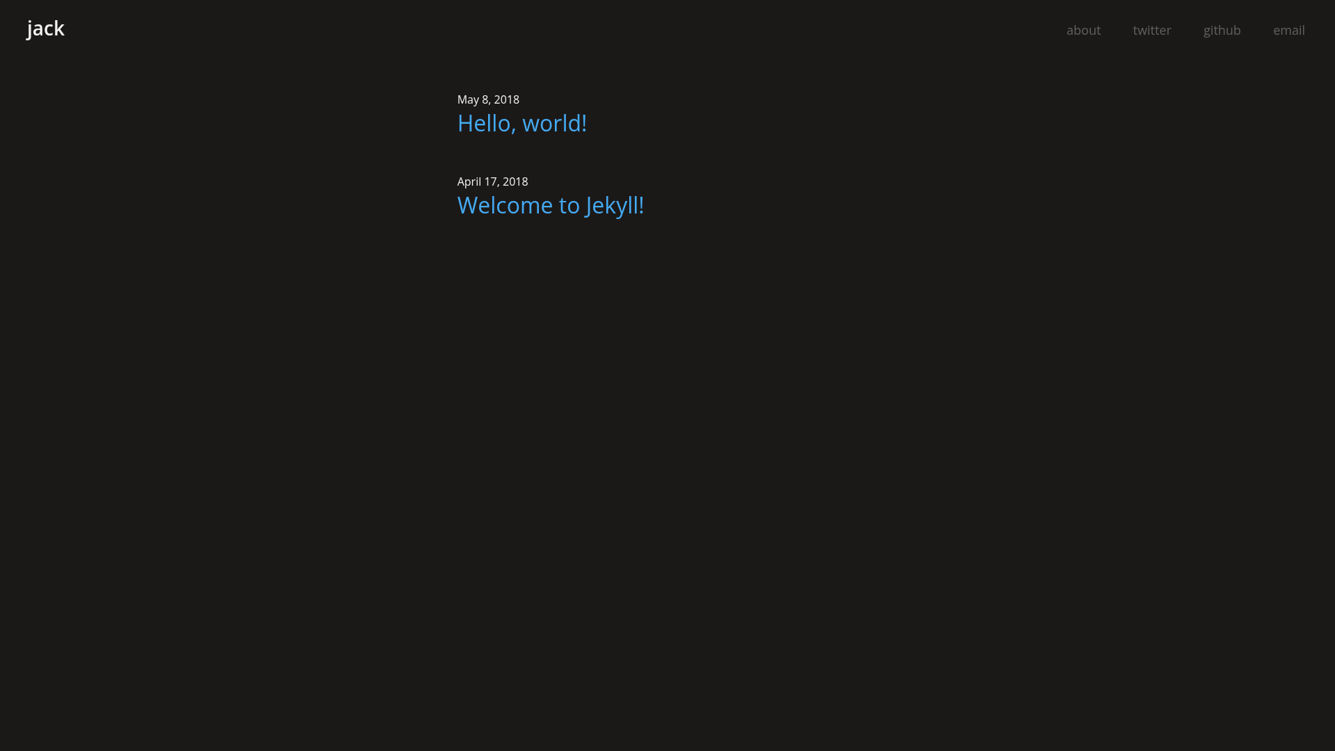 screenshot of jack on template0.com