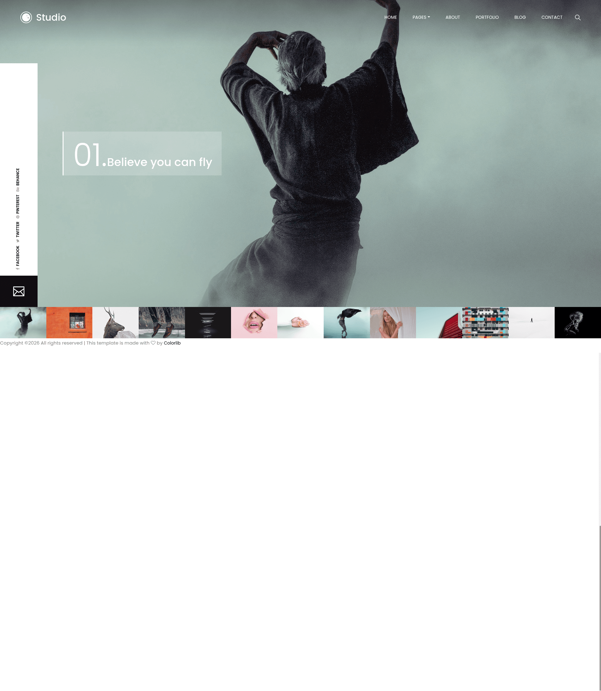 screenshot of Studio on template0.com