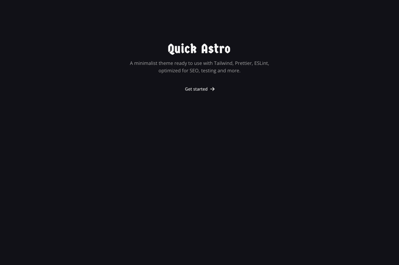 Image for Quick Astro on template0.com
