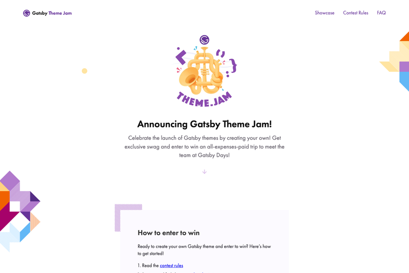 Image for Gatsby Theme Jam Submission Example on template0.com Image for Gatsby Theme Jam Submission Example on template0.com