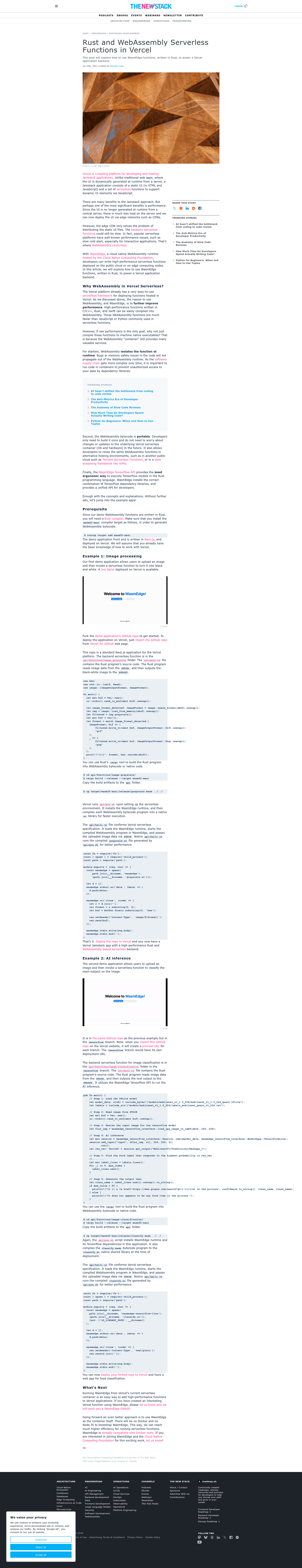 screenshot of Vercel Wasm Runtime on template0.com