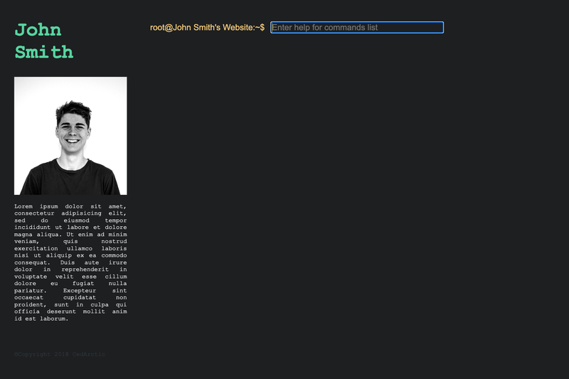 Image for bash-CV on template0.com