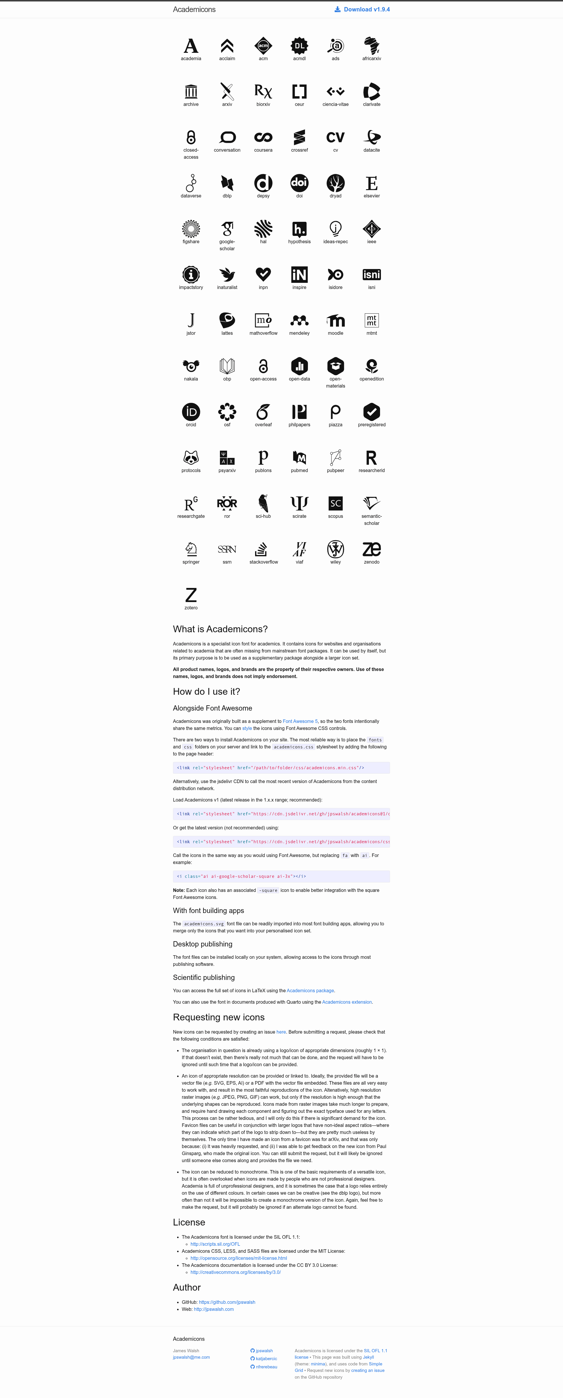 screenshot of barks on template0.com