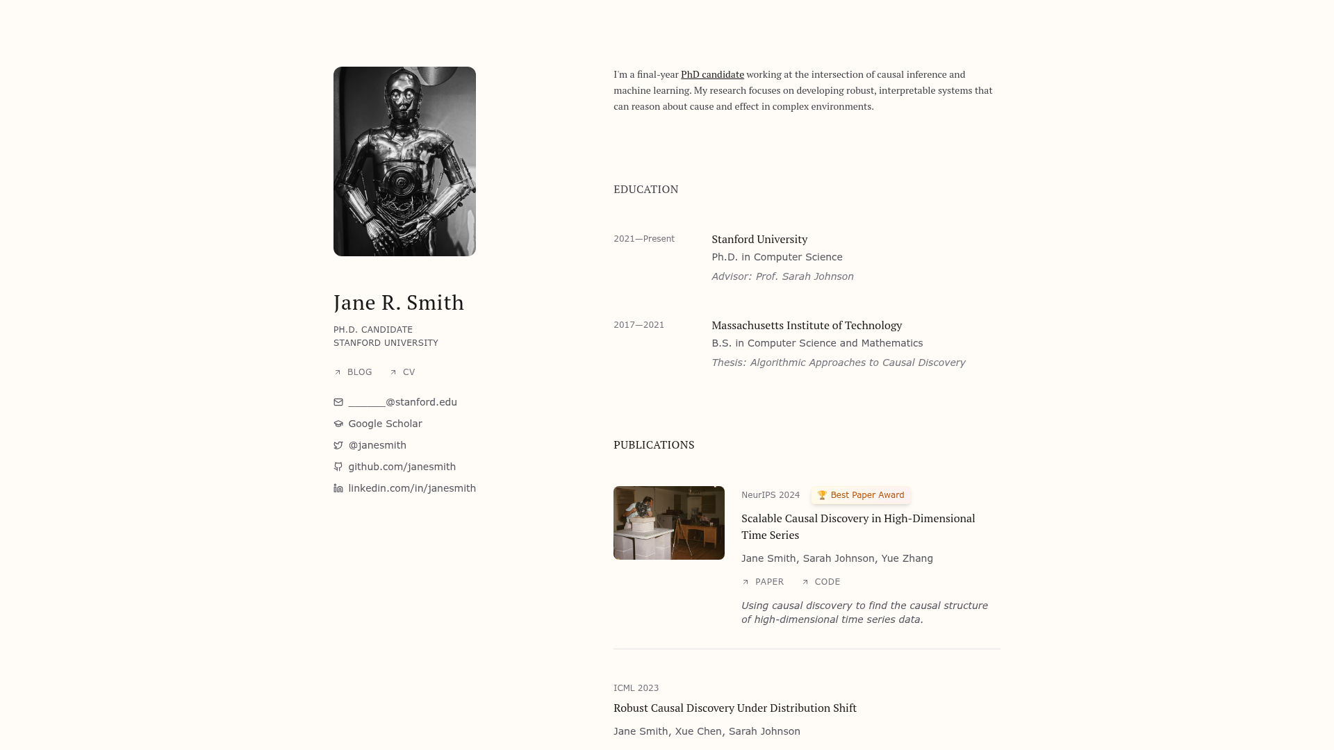 research-website-template preview