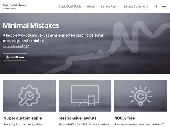 Image for Minimal Mistakes on template0.com Image for Minimal Mistakes on template0.com
