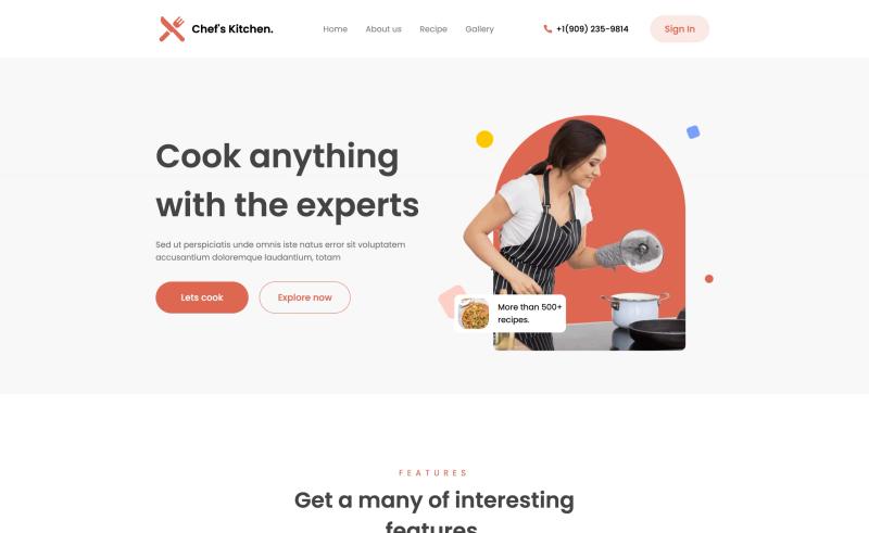 Image for Chef'sKitchen on template0.com Image for Chef'sKitchen on template0.com